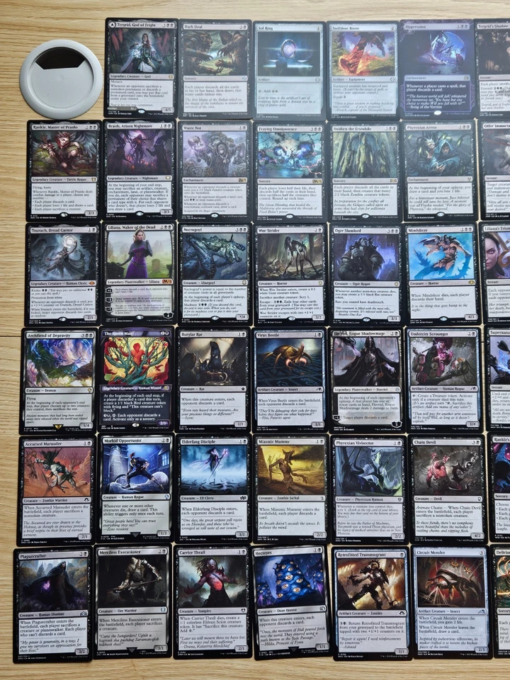 Custom Commander Deck ~ Shadow Spoils ~ Tergrid, God of Fright ~ 100 Card Deck - Image 2 of 4