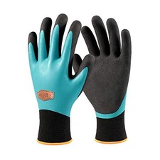 Waterproof Winter Gloves, Double Coated Working Gloves, Medium Fleece Lining