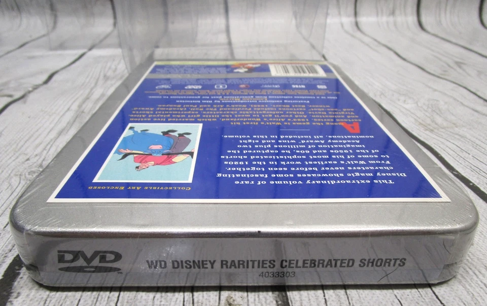 Disney Treasures DISNEY RARITIES DVD 2 Disc In Tin New Sealed - Image 3 of 4