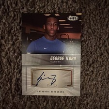 2012 Sage Silver George Iloka  Authentic Autograph Card