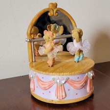 Cherished Teddies Friends Keep You On Your Toes Music Figurine 118068 Avon