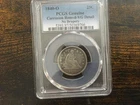 1840-O Seated Liberty Quarter No Drapery PCGS VG Details