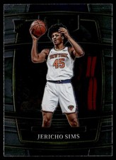 2021-22 Panini Select Jericho Sims Rookie New York Knicks #87