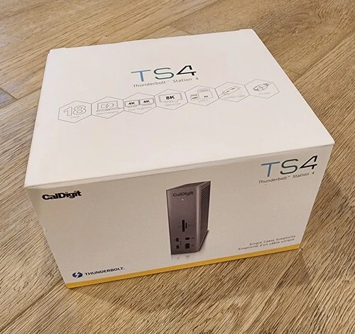 CalDigit TS4 18 Port Thunderbolt 4 Docking Station TS4-US-AMZ