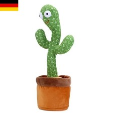 Sprechendes Spielzeug tanzender Kaktus Puppe wiederholen sprechen Tonaufnahme
