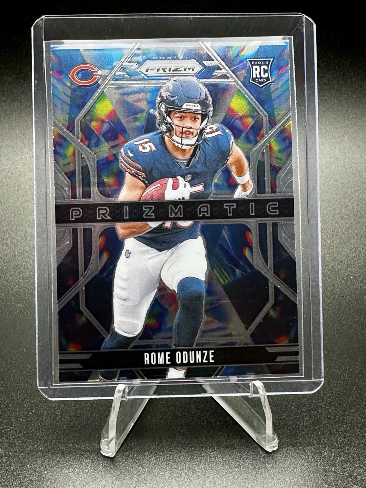 2024 Panini Prizm - Prizmatic Rome Odunze #9 (RC)