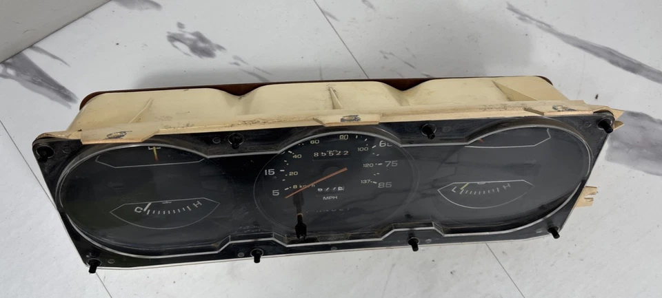 Dodge D100/D150/D250 1981-1989 Ram Ram Ram Charger calibre clúster 85 k sin probar Foto 4 de 4