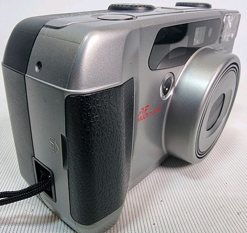 Ricoh MyPort 330 Super analoge Kompaktkamera 35 mm Zoom Gehäuse & neue Akkus - Bild 2 von 13