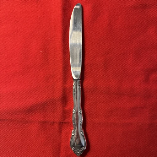 Sterling Silver Gorham Rose Tiara Dinner Knife