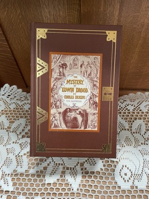 Franklin  Mystery of Edwin Drood by Charle Dickens  Hardcover  library