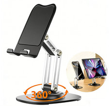 Universal Tablet Stand Desk Holder Mount Adjustable For Cell Phone iPad iPhone