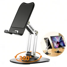 Universal Tablet Stand Desk Holder Mount Adjustable For Cell Phone iPad iPhone