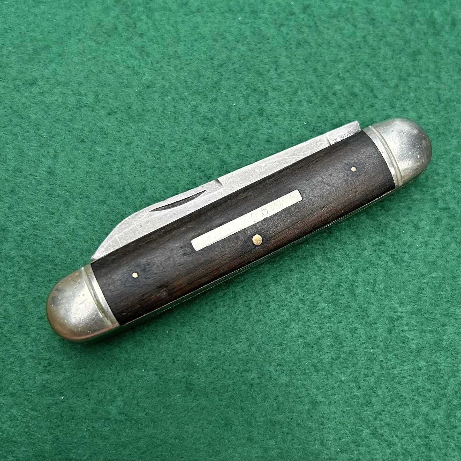 ROBESON Shuredge Rochester, NY Cattle Pattern w/ Punch Blade Pocket Knife Old