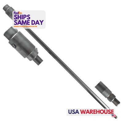 Borgeson 990041, One Natural Steel Column Shaft Replacement With Vibration Isola