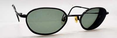 Capezio 9 Black Oval Metal Sunglasses FRAMES ONLY