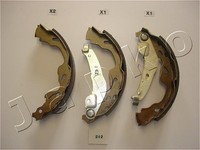 Japko Bremsbackensatz Hinterachse U.A. FüR CitroËN, Peugeot, Suzuki, Toyota