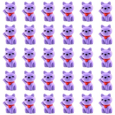60 Pack Cat Erasers for Kids,3D Take Apart Animal Eraser Desk Pets for Boys G...
