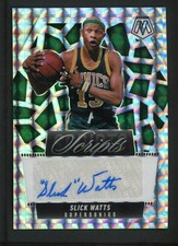2024-25 SLICK WATTS AUTO PANINI MOSAIC SCRIPTS SILVER AUTOGRAPHS