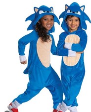 Disguise Sonic 3  sonic  Child Costume. NWT Small 4-6 I 