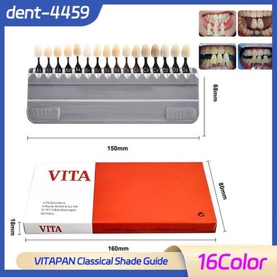 VITAPAN Classical Shade Guide Dental Materials A1-D4 16 Colors Teeth Whitening
