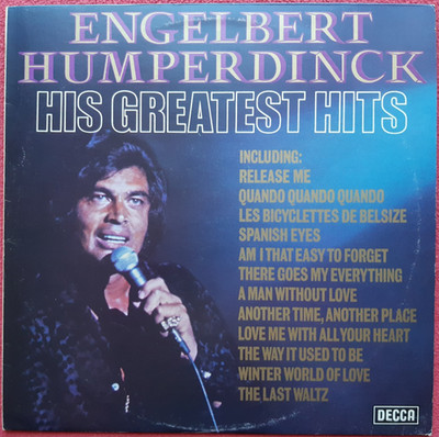 Engelbert Humperdinck / His Greatest Hits / LP Vinyl / Release Me uvm
