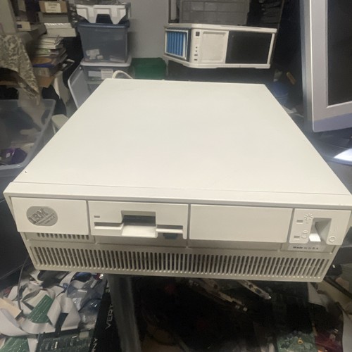 Vintage IBM Personal System/2 PS/2 Model 50Z Computer boots dos no hdd ...