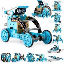 12-in-1 STEM Solar Robot Kit Toys Gifts for Kids 8 9 10 11 12 13 Years Old, E...