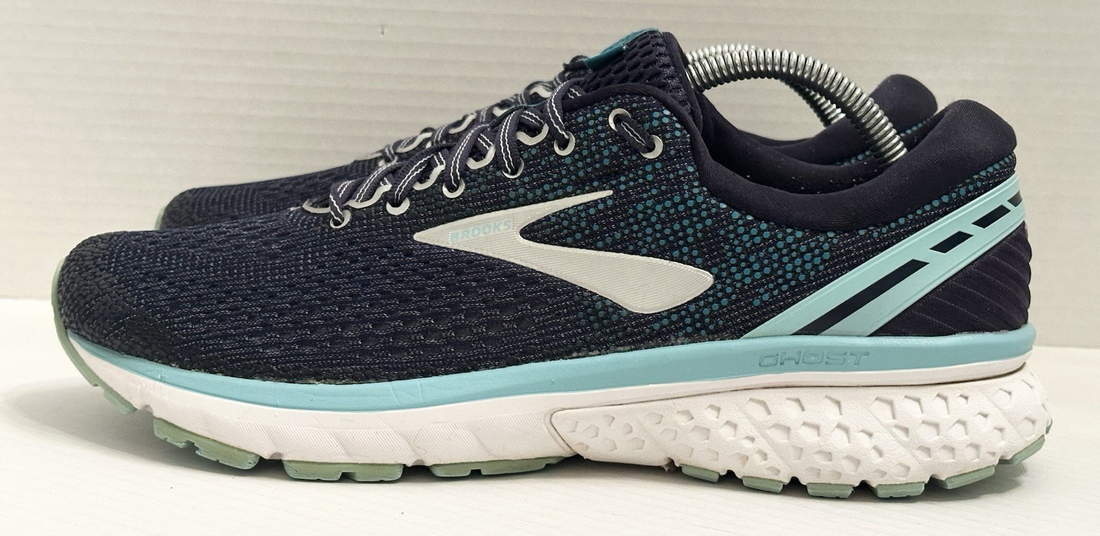 Brooks Ghost 11 Women's Running Shoes Navy Teal Size 11 thumbnail 2