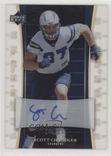 2007 Upper Deck Trilogy Rookies Auto /133 Scott Chandler #174 Auto 0lm
