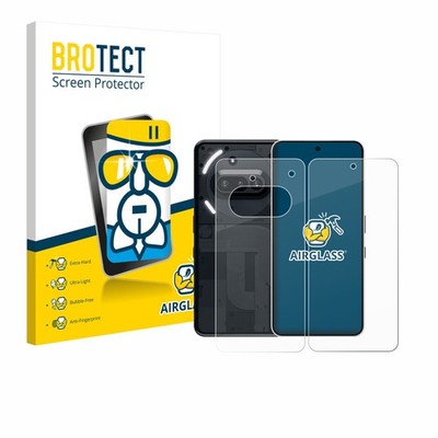 Panzerfolie Schutzglas Nothing Phone (3a) (Display+Rückseite) Displayschutz