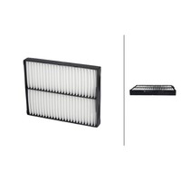 Innenraumfilter Pollenfilter 263 X 200 Mm Hella FüR Suzuki Grand