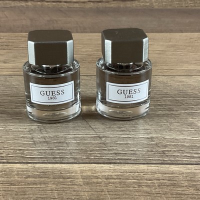 Men s Guess 1981 Eau De Toilette 1.0 oz - Lot of 2 - New - Free Shipping
