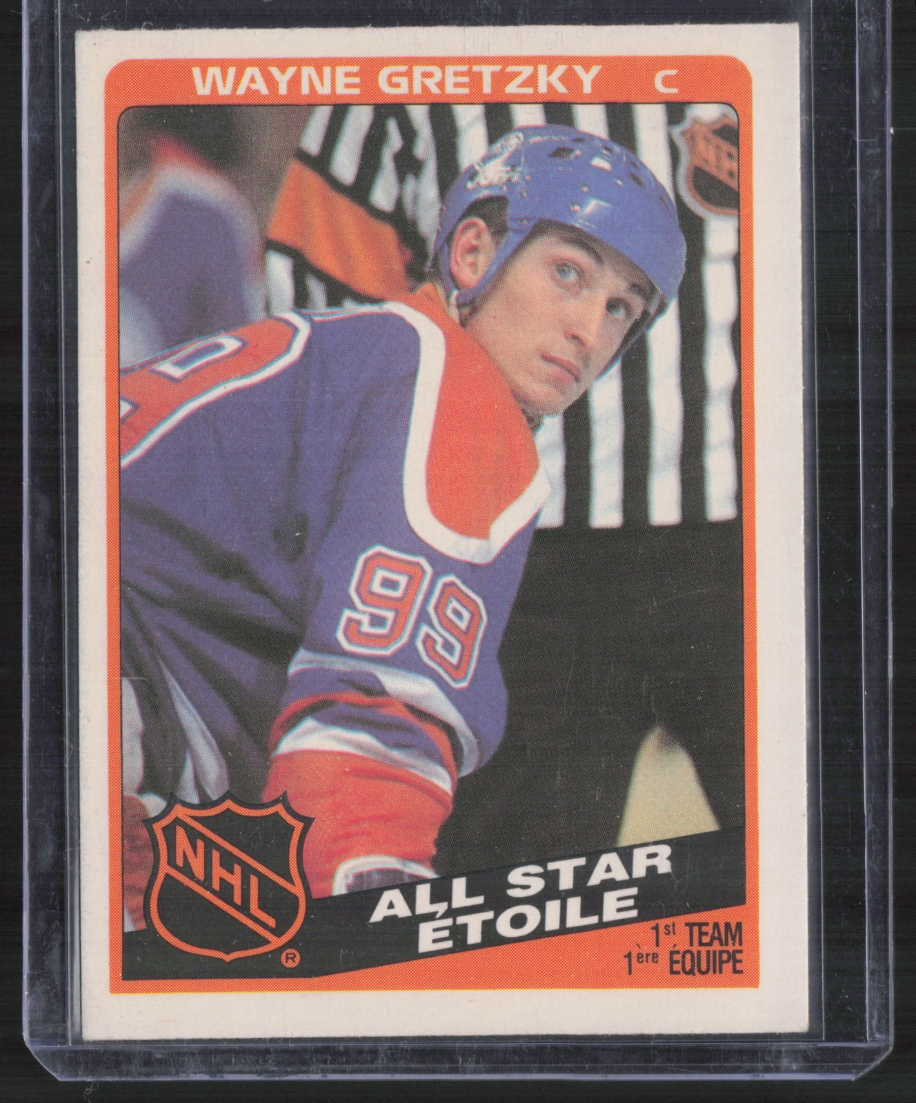 1984-85 O-Pee-Chee #208 Wayne Gretzky