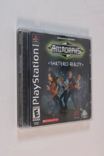 Animorphs: Shattered Reality (Sony PlayStation 1, 2000, PS1) Complete, Tested