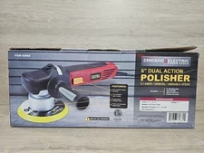 Chicago Electric Power Tools 6” Dual Action Polisher Item 62862