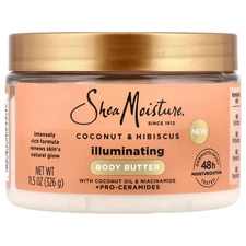 Illuminating Body Butter, Coconut & Hibiscus, 11.5 oz (326 g)