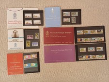 Jersey 6x mint collections postage stamps presentation packs c1969 Lot consists: