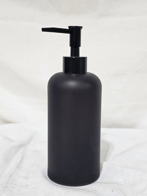 Mainstays Frosted Black Soap Pump, Plastic,Great for bathrooms or kitchens