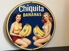 Chiquita bananas Pinup Art  Vintage  Style Metal Sign Hi Gloss!!