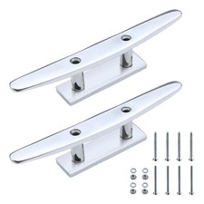 Boat Cleat Open Base Dock Marine Grade 316 Stainless Steel Fasteners Kayak