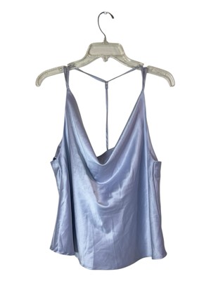 HYFVE Women's Love Forever Cowl Neck Camisole Top Light Purple Large Adjustable