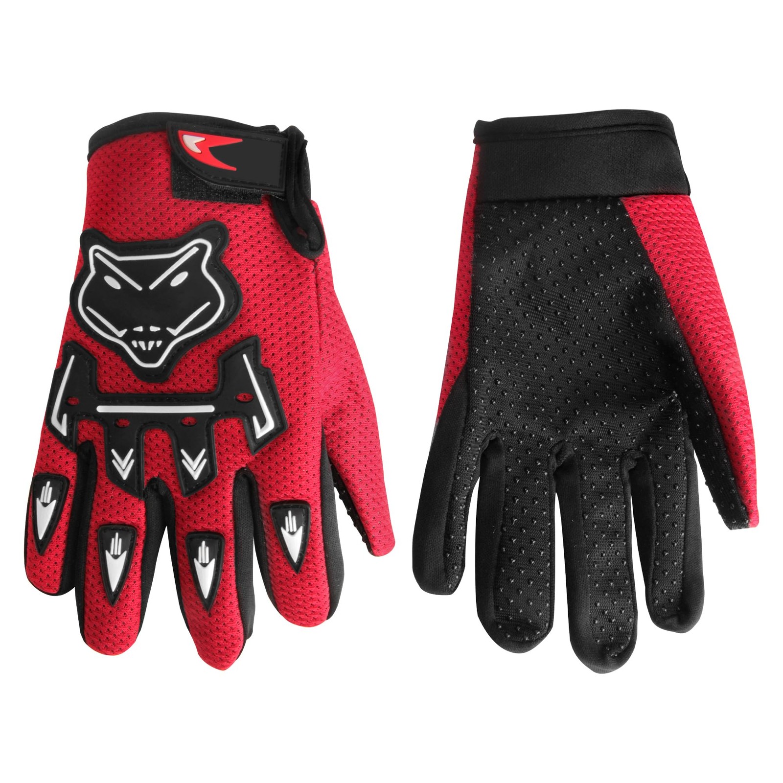 Kids Power Sports Riding Gloves for Motorcycle, BMX, Mountai