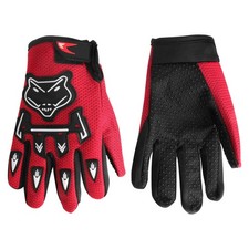 Kids Power Sports Riding Gloves for Motorcycle, BMX, Mountain Bike, ATV - Ful...