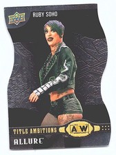 2022 Upper Deck Allure AEW #TA-8 Ruby Soho Title Ambitions
