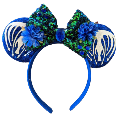 Diadema para orejas de princesa Minnie Mickey Mouse Disneyland Disney HECHA A MANO - Imagen 52 de 54
