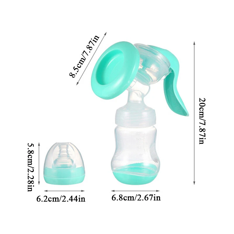 Milk Pump Breast Feeding Pump Manual Breast Pump Milk Collector Nipple Mu - Image 3 of 4