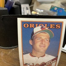 1988 Topps Jeff Ballard Rookie Baseball Card Baltimore Orioles #782