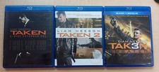 Taken 1, 2 & 3, Liam Neeson, Blu-ray Collection Trilogy 3 Movies