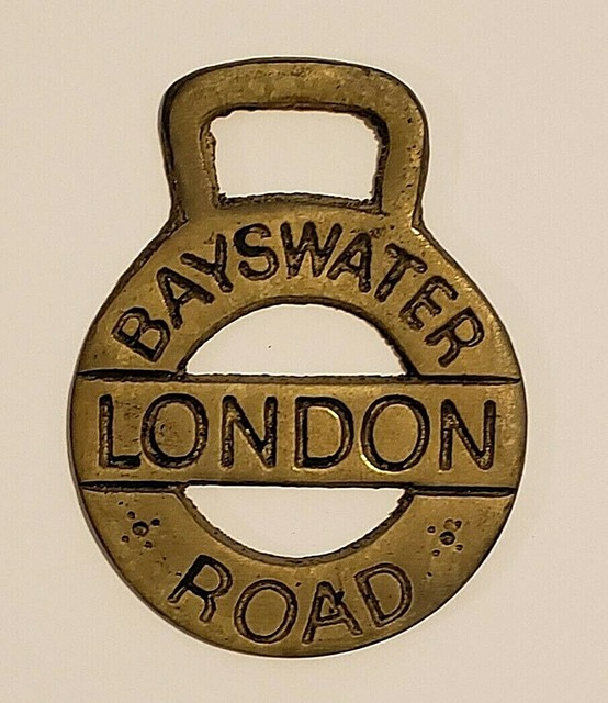 Vintage English Brass Bottle Opener "LONDON BAYSWATER ROAD" eBay