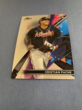 2021 Topps Finest #97 Christian Pache RC Atlanta Braves Rookie